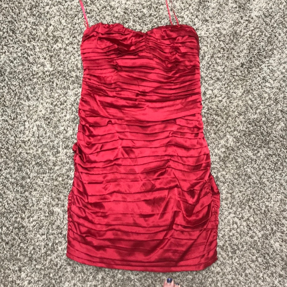 Express strapless dress